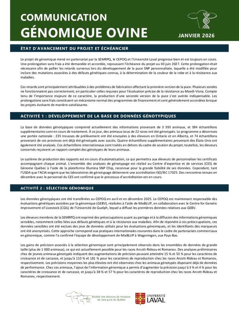 thumbnail of 2e communication en génomique ovine janvier 2026